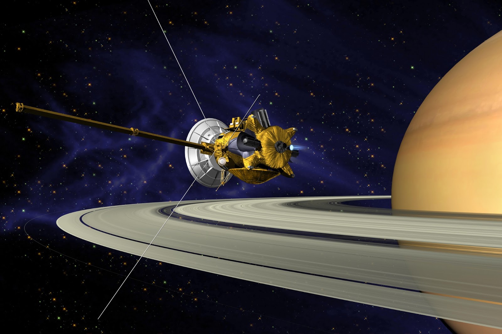 Cassini готовится к своей финальной миссии: путешествию в кольца Сатурна со смертельным погружением в атмосферу планеты - 1