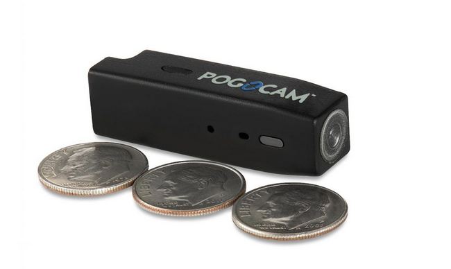 Крошечную камеру PogoCam можно прикрепить почти к любым очкам