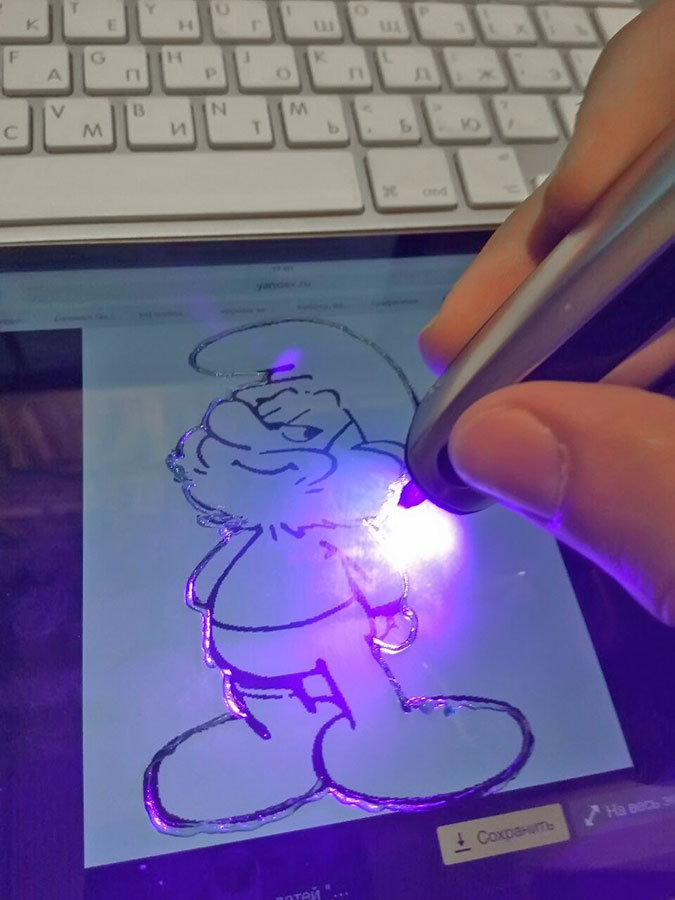 3D-ручка CreoPop, рисующая светоотверждаемыми чернилами - 27
