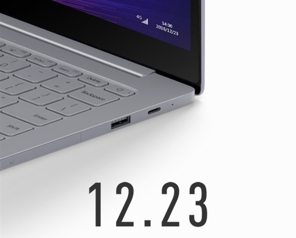 Новая версия ноутбука Xiaomi с поддержкой сетей 4G будет представлена 23 декабря