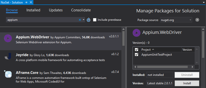 Тестирование UWP приложений с помощью Appium - 9 Тестирование UWP приложений с помощью Appium - 9