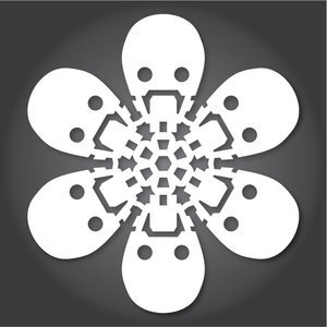 Снежинки в стилистике StarWars своими руками (upd. 2016) - 15