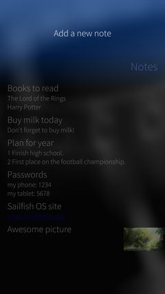 Разработка для Sailfish OS: работа с уведомлениями на примере приложения для ведения заметок - 3