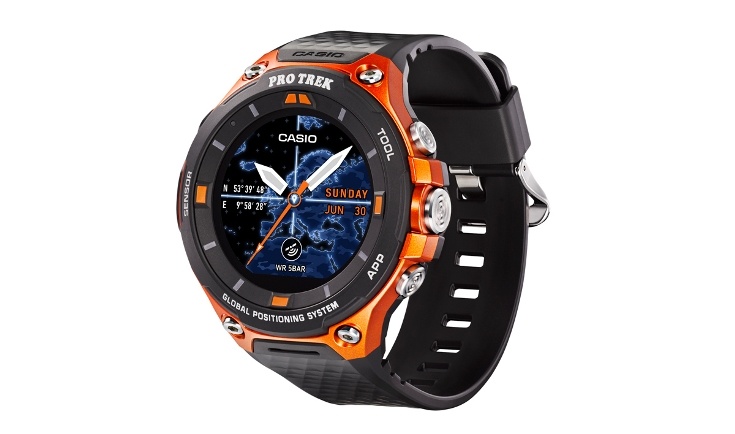 Умные часы Casio Pro Trek WSD-F20 получили модуль GPS