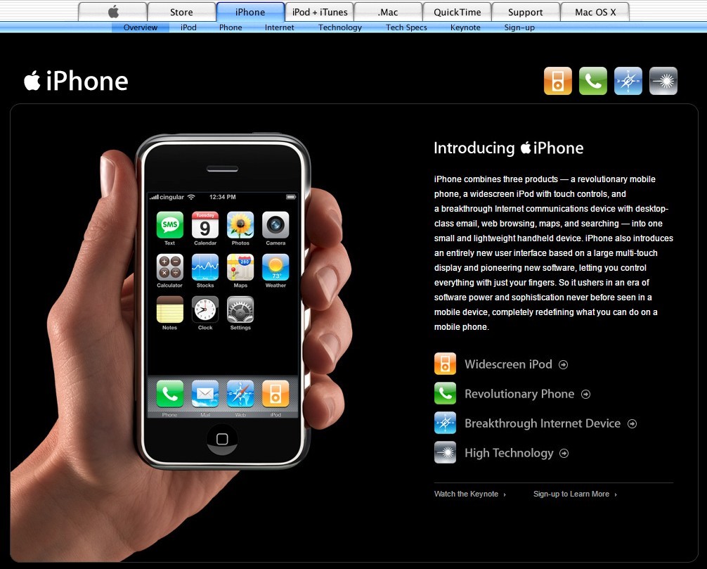 10 лет назад мир увидел iPhone - 2