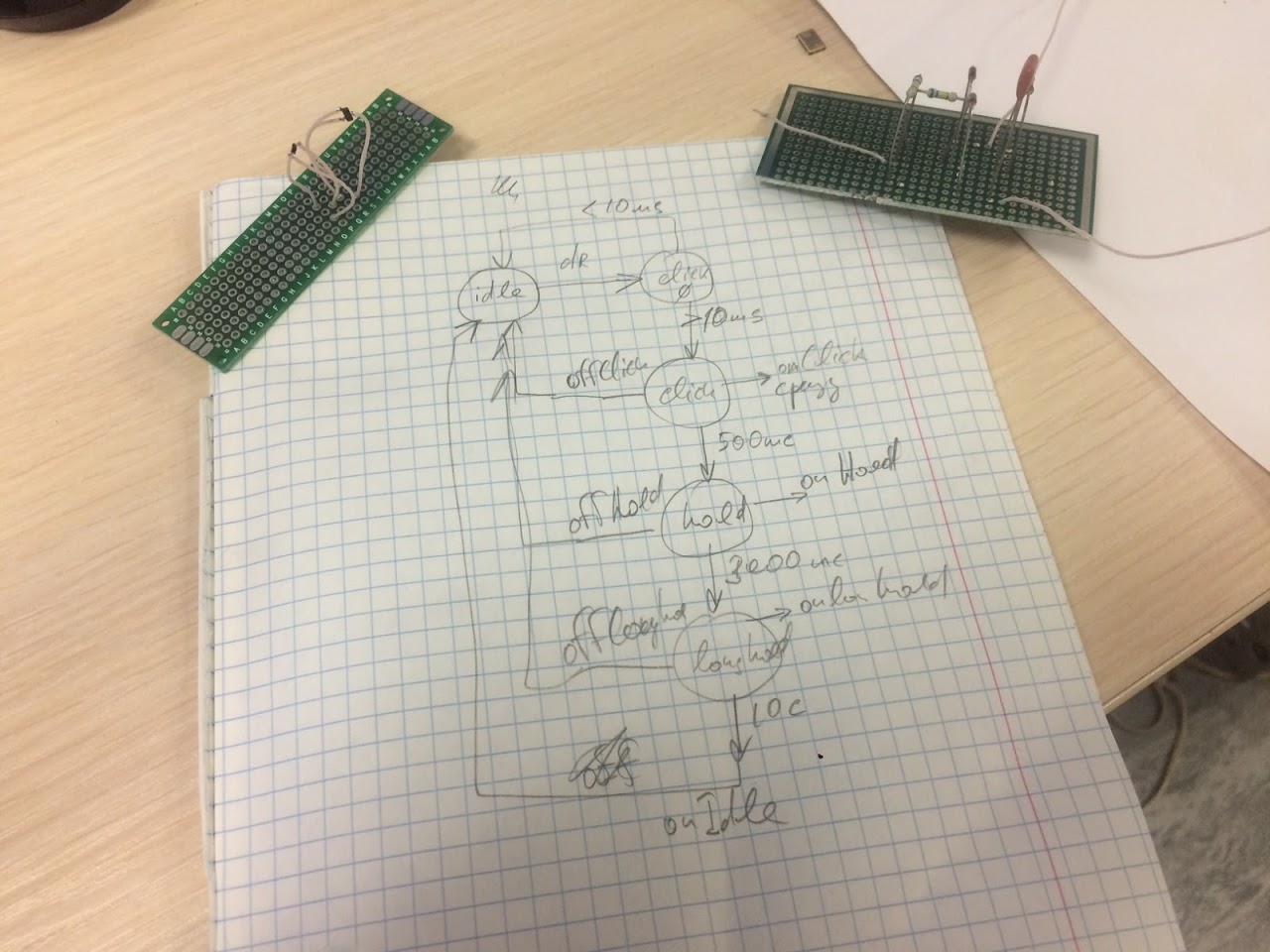 Обработка нажатий кнопок для Arduino. Скрестить ООП и МКА. Часть 1 - 2 image