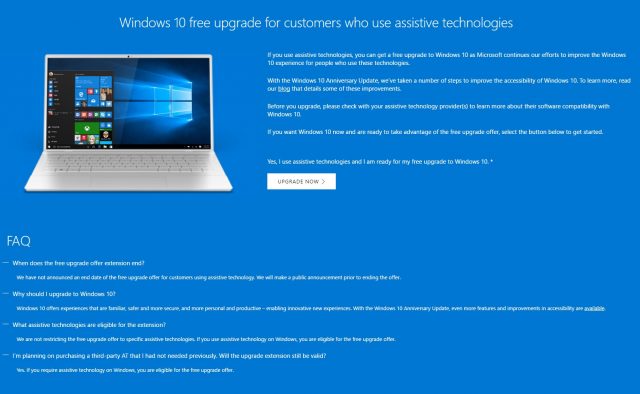 Бесплатное обновление до Windows 10 все еще возможно, ограничение по времени — рекламный ход - 2