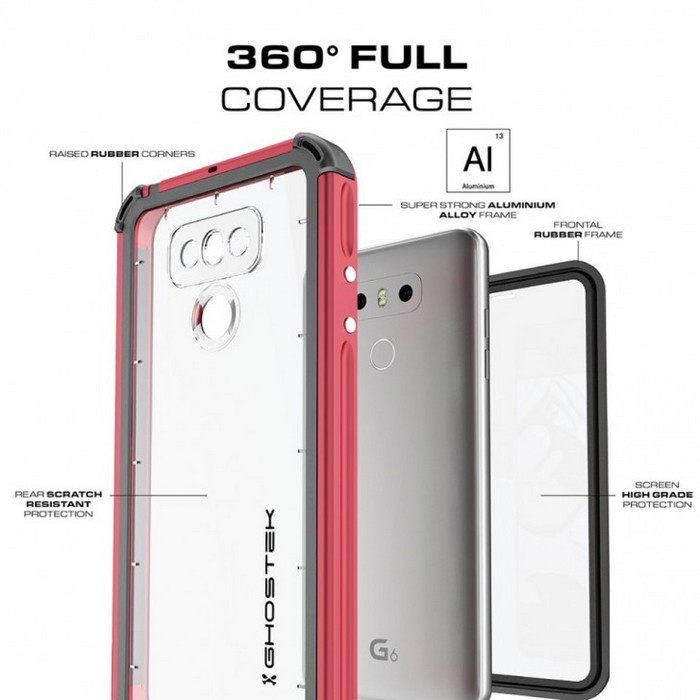 Производитель чехлов Ghostek опубликовал изображения смартфона LG G6 