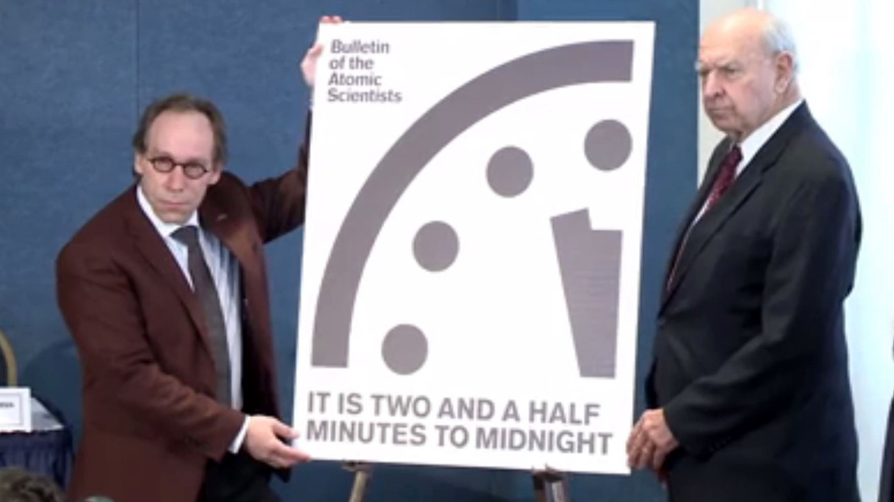 Часы судного дня приблизились ещё на 30 секунд к полуночи - 2