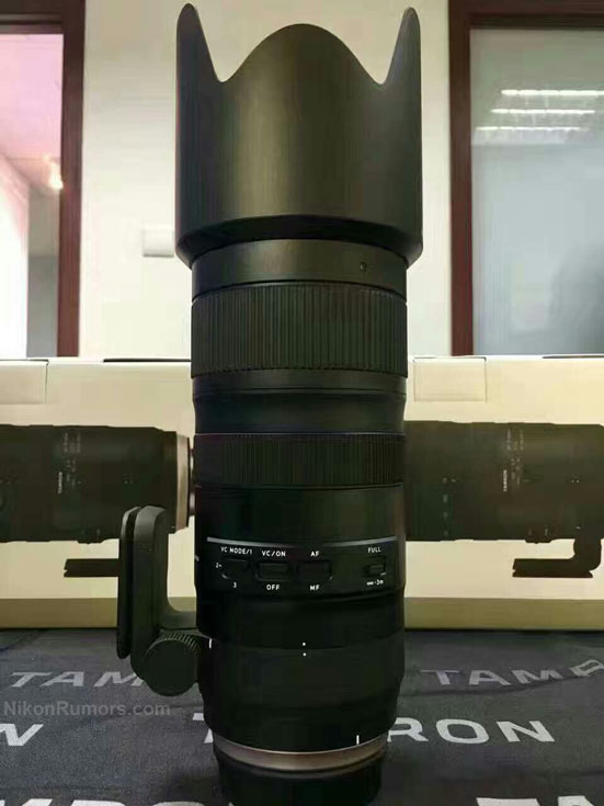 Анонс объектива Tamron SP 70-200mm F/2.8 Di VC USD G2 ожидается на выставке CP+