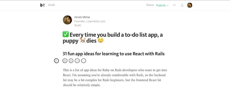Не убивайте свою мотивацию: осваивайте Ruby on Rails на интересных примерах - 15