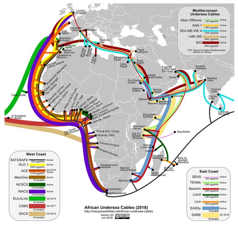 Интернет по всему миру: Африка - 4