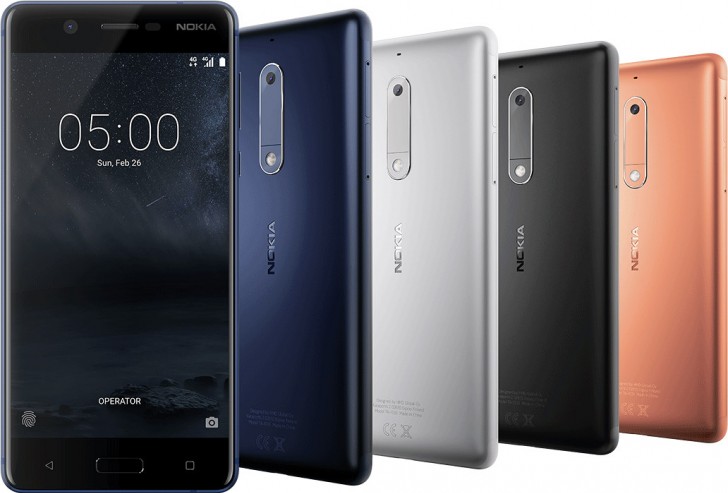 Nokia 3 и Nokia 5 можно будет купить во втором кваратле