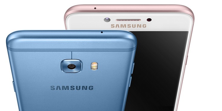 Смартфон Samsung Galaxy C5 Pro является уменьшенной копией Galaxy C7 Pro