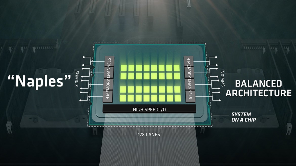 AMD анонсировала 32-ядерный серверный процессор Naples - 2