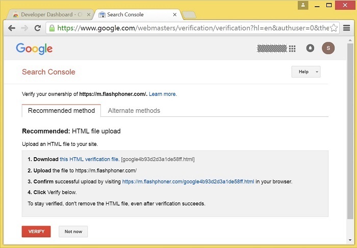 Cкринкастинг на сайте по WebRTC из браузера Chrome - 16