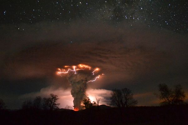 Удивительные вулканические молнии - 21