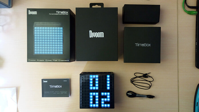 Divoom TimeBox: настольный bluetooth-динамик с пиксельным дисплеем - 1