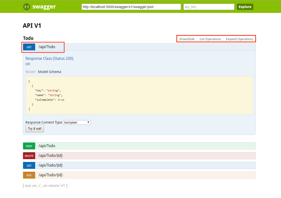 ASP.NET Core: Создание справочных страниц веб-API ASP.NET с помощью Swagger - 2