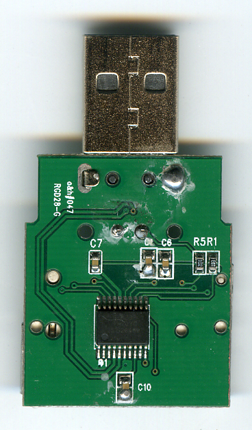 Анатомия и клонирование USB адаптера для SD-карты - 4