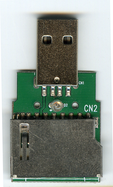 Анатомия и клонирование USB адаптера для SD-карты - 5