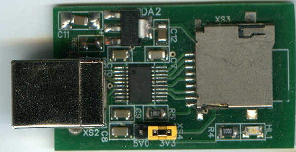 Анатомия и клонирование USB адаптера для SD-карты - 9