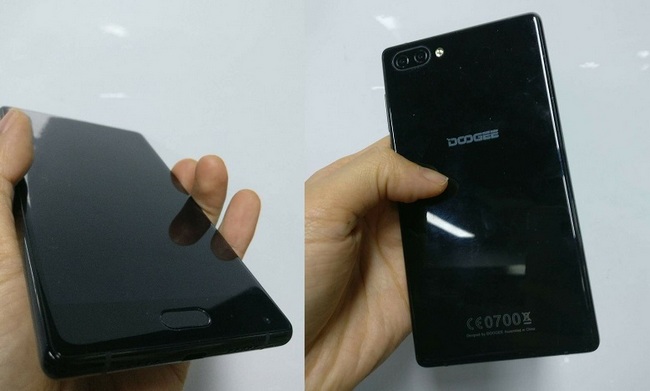 Doogee, копируя смартфон Xiaomi Mi Mix, не стеснялась позаимствовать не только дизайн, но и название