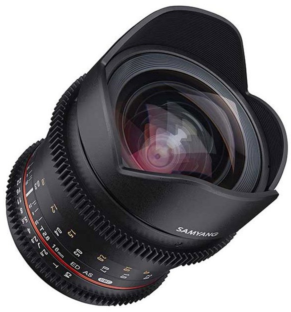 Продажи Samyang VDSLR 16mm T2.6 должны начаться в июне по цене 599 евро