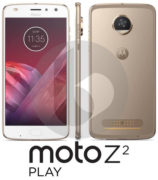 Смартфон Moto Z2 Play будет мало отличаться от предшественника 