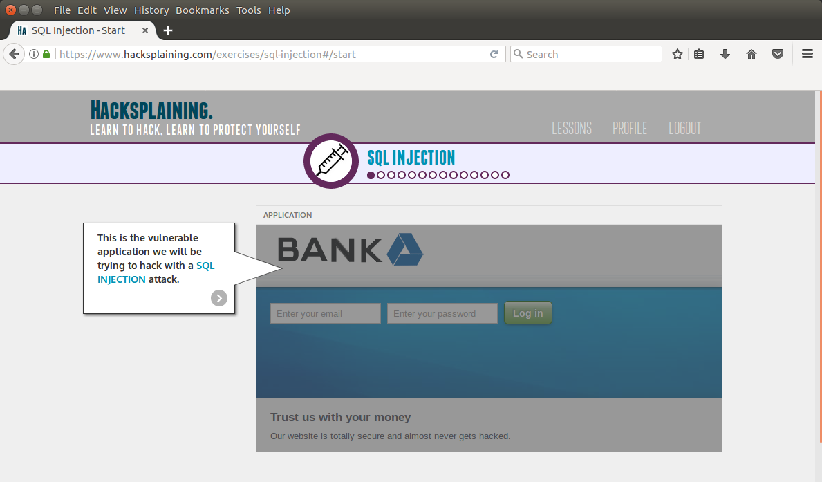 Hacksplaining — интерактивный курс по веб-уязвимостям - 3