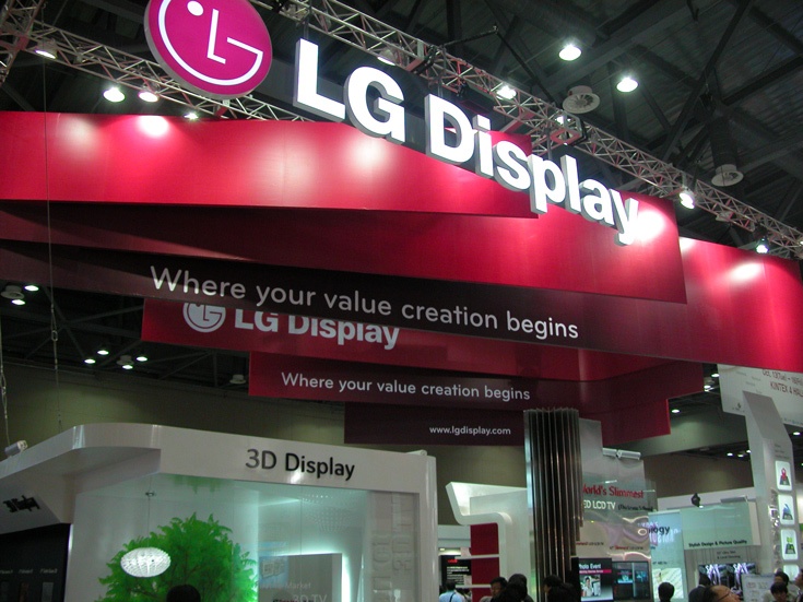 На панели для телевизоров сейчас приходится 43% дохода LG Display