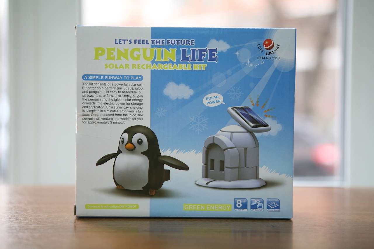 Пингвин на солнечных батареях: забавный конструктор «один в одном» - 2