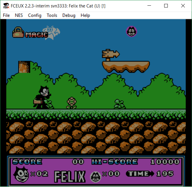 Использование инструментов исследования NES-игр на примере разбора формата компрессии игры Felix The Cat - 7