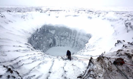 Ученые считают, что на Антарктиде есть огромный кратер