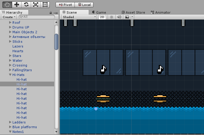 Tiled2Unity: экспорт из Tiled Map Editor в Unity - 15 Tiled2Unity: экспорт из Tiled Map Editor в Unity - 15
