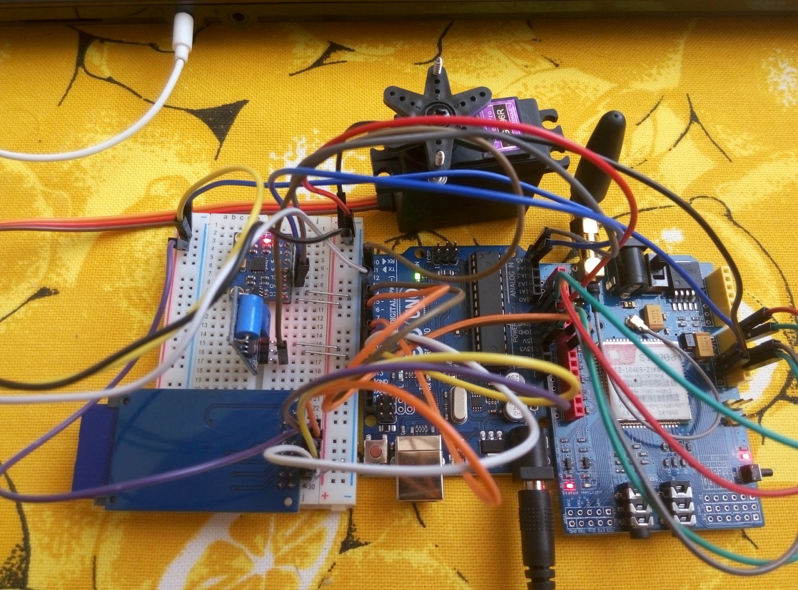 GSM-сигнализация для автомобиля на базе Arduino Uno - 9