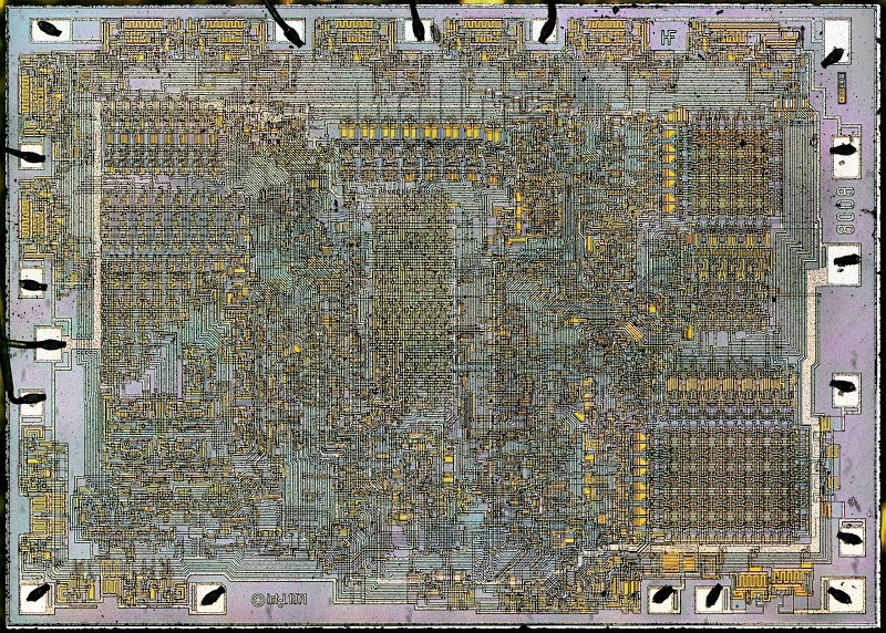 Процессор Intel 8008 — что внутри? - 2