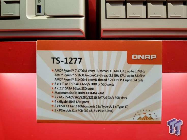 Qnap использовала CPU Ryzen для создания NAS 