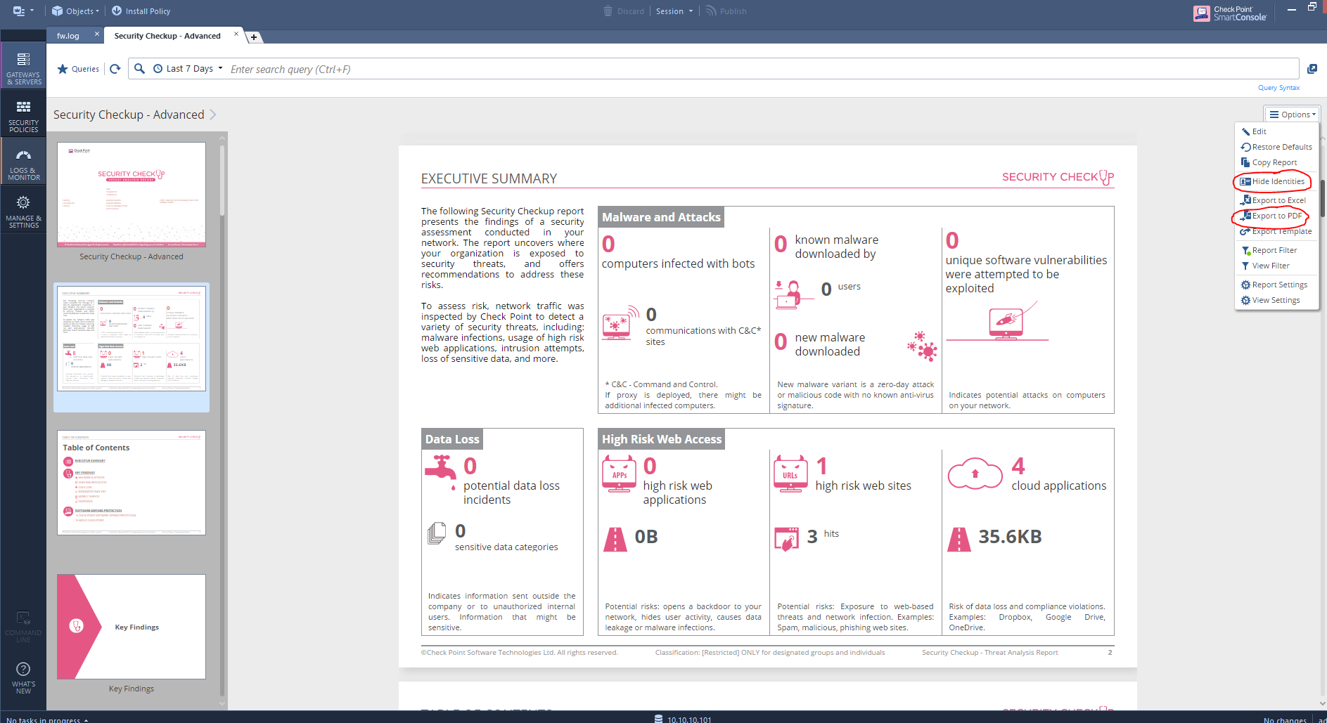 Check Point Security CheckUP — R80.10. Часть 3 - 37