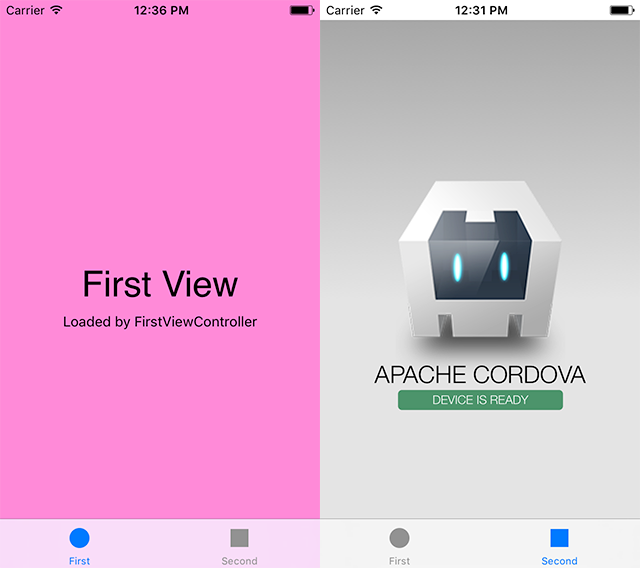 Интеграция Cordova в нативный iOS проект - 2