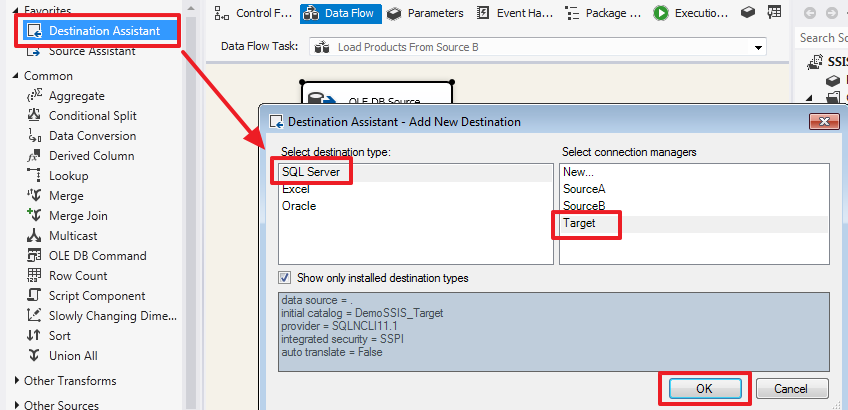 SQL Server Integration Services (SSIS) для начинающих – часть 1 - 45