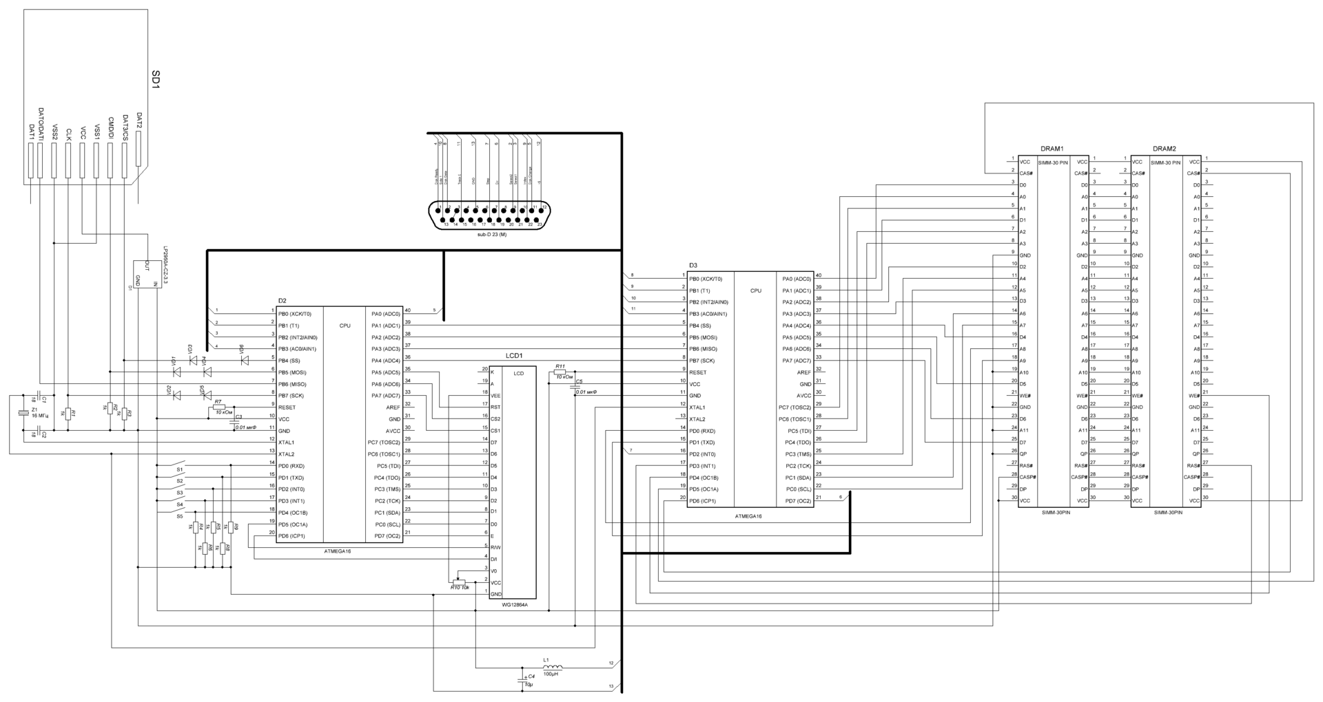 Самодельный эмулятор дисковода для Amiga - 2