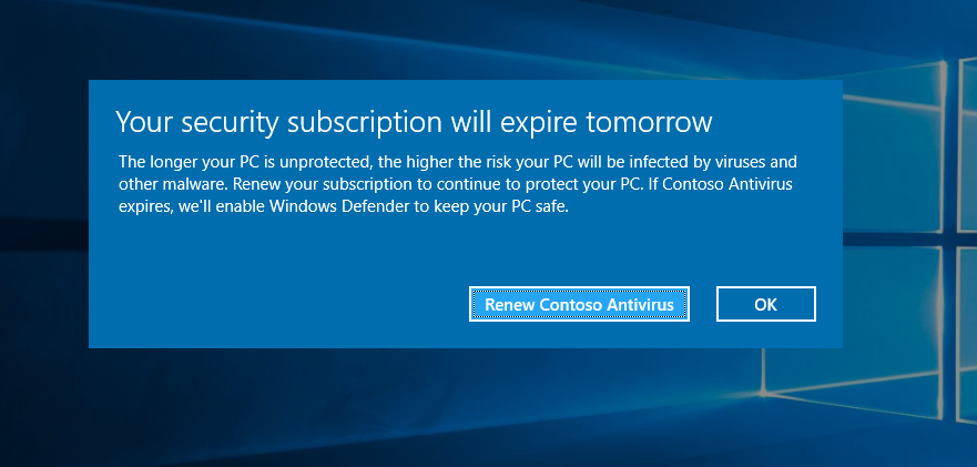Microsoft признала, что иногда отключает части сторонних антивирусов - 1