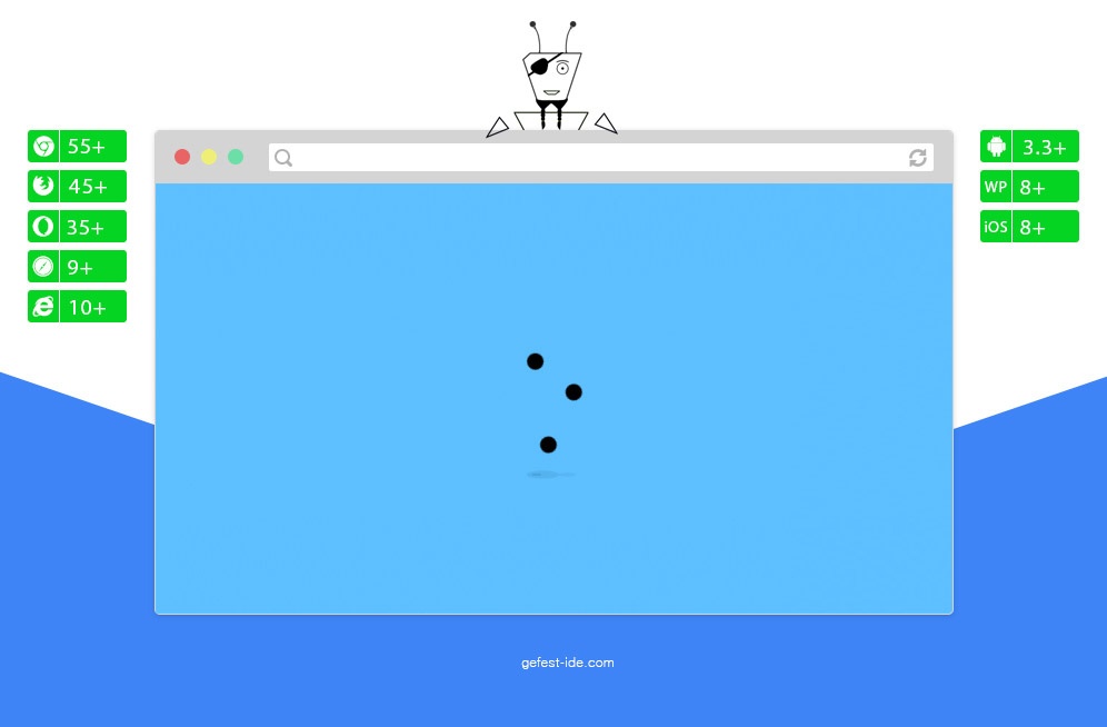 Круглый preloader на css - CSS3 Infinite Loader Круглый preloader на css - CSS3 Infinite Loader