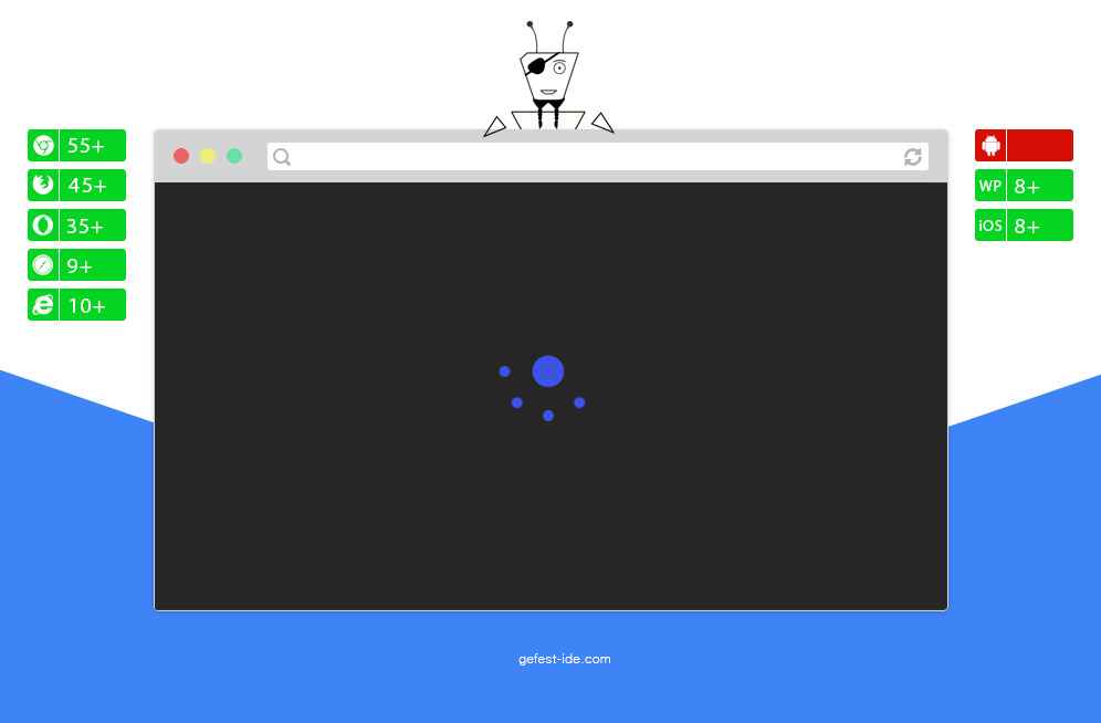 Круглый preloader на css - Pure CSS loader #2 Круглый preloader на css - Pure CSS loader #2