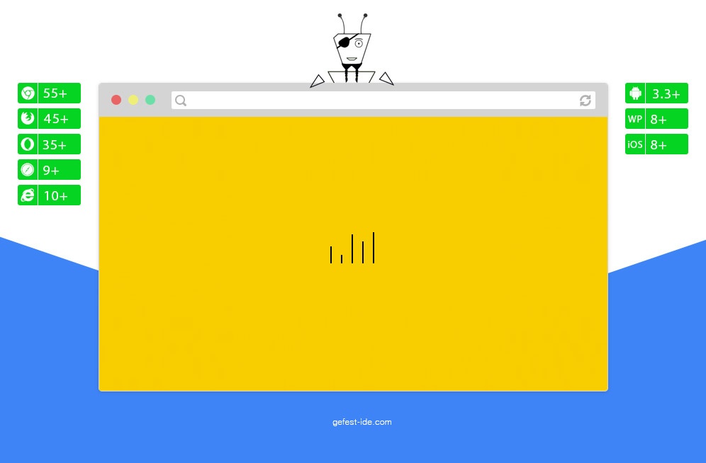 Квадратный preloader на css - CSS3 Loader Квадратный preloader на css - CSS3 Loader