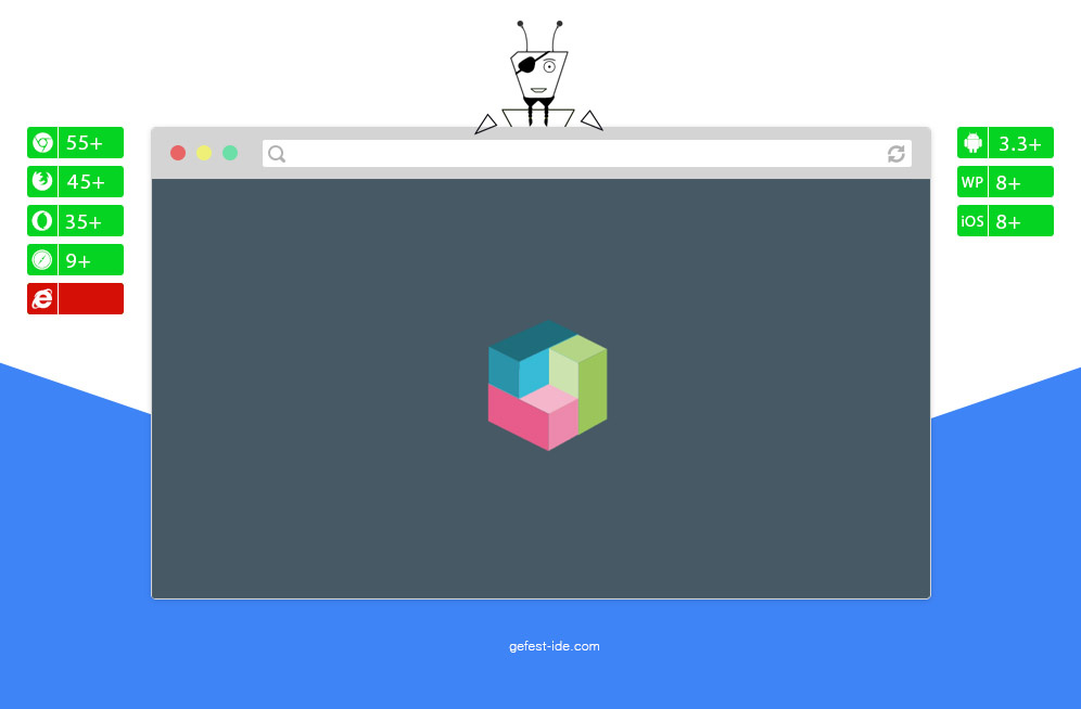 Квадратный preloader на css - BoxShuffle Квадратный preloader на css - BoxShuffle