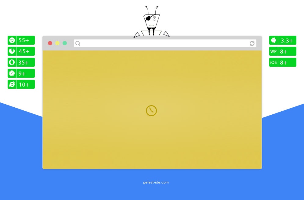 Необычный preloader на css - Spinner Необычный preloader на css - Spinner