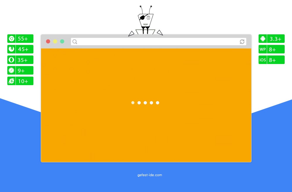 Preloader на css, js и svg - Bubble Loader Preloader на css, js и svg - Bubble Loader