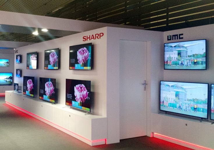 Sharp сможет использовать панели OLED в своих телевизорах